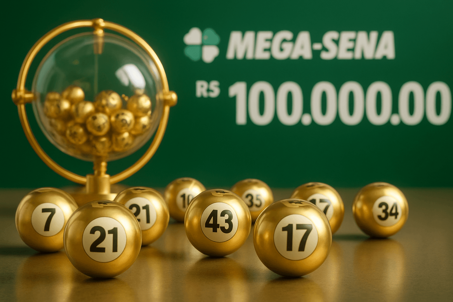Mega-Sena 3032 Acumula e Prêmio Vai a R$ 35 Milhões!